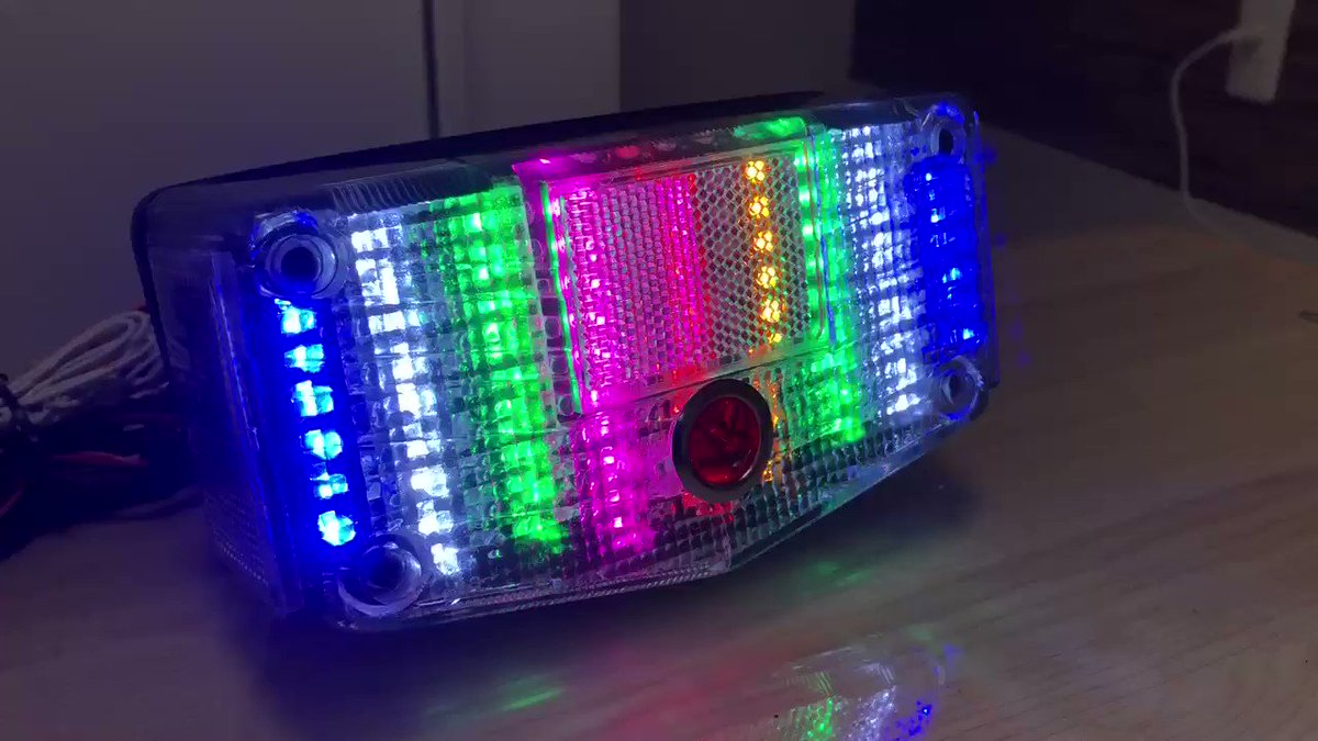 GS400 流れるテール 流星テール（@ocharakazephyr's video Tweet）