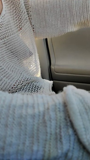 Out for a drive and enjoying the sun on my tits. #nobra #nipple #upskirt  @BralessDay @shinylegslover<a href="/tag/nobra"class="tags"><span>#nobra</span></a><a href="/tag/upskirt"class="tags"><span>#upskirt</span></a><a href="/tag/nipple"class="tags"><span>#nipple</span></a>