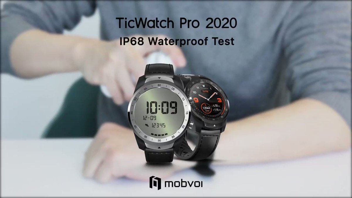 ticwatch pro waterproof test
