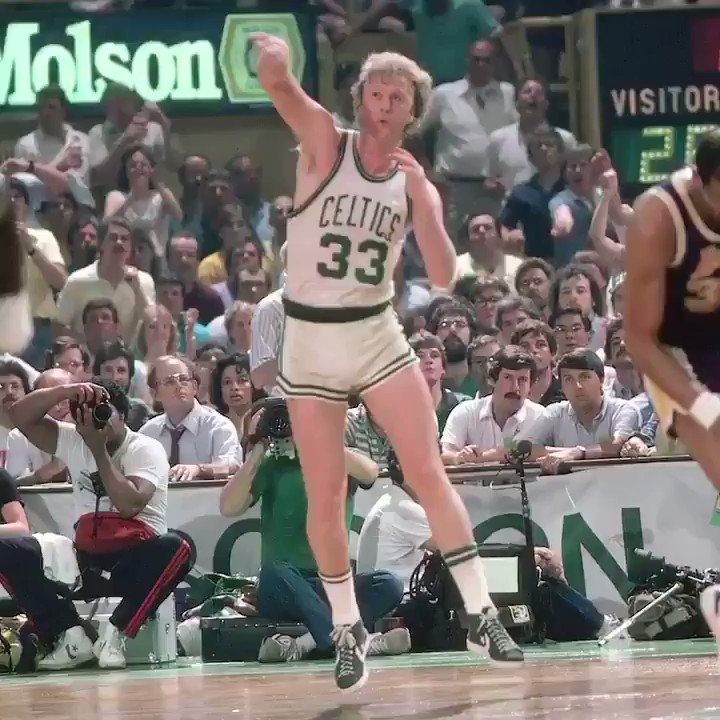 Happy 63rd birthday to Larry Bird Larry Legend gave out buckets to everyone 