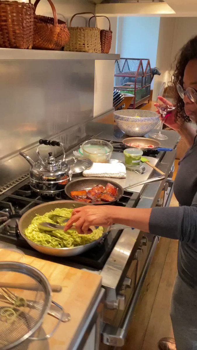 We’re doing dinner early so we can watch the ONE World concert with @LadyGaga & @glblctzn at 8 PM EST across all the major networks. I think wine and music makes meal prep so much better. You agree? #TogetherAtHome https://t.co/7vUAdQSm1p