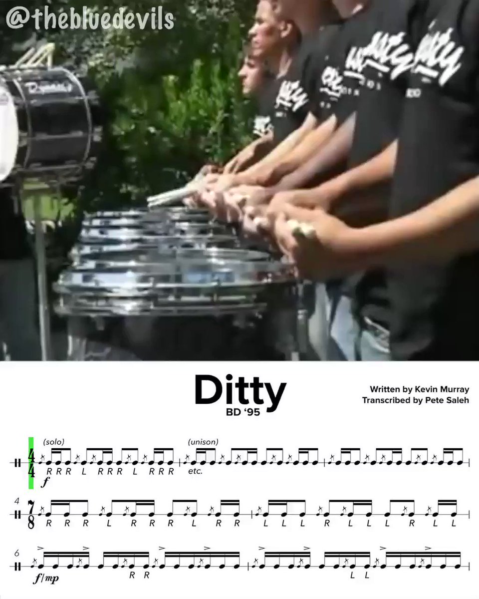 The Concord Blue Devils "Ditty". 