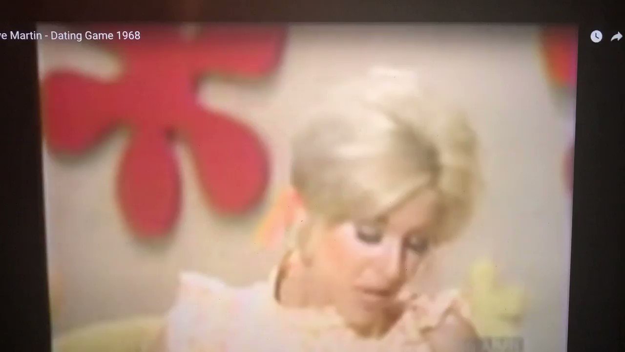 Happy 75th birthday to funnyman Steve Martin! 

Here he is, pre-fame, on \The Dating Game\: 