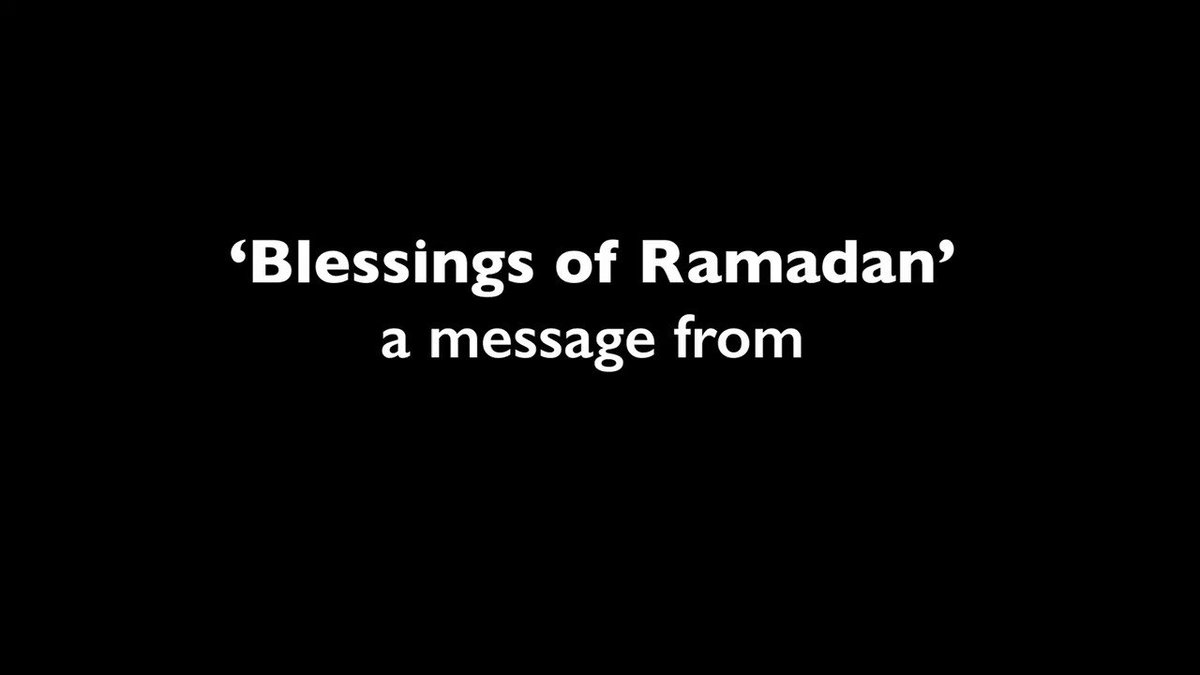 A message from Yusuf on the Blessings for all those observing the holy month of Ramadan.
#Ramadan #PrayAtHome https://t.co/QIHYl2Z8cV