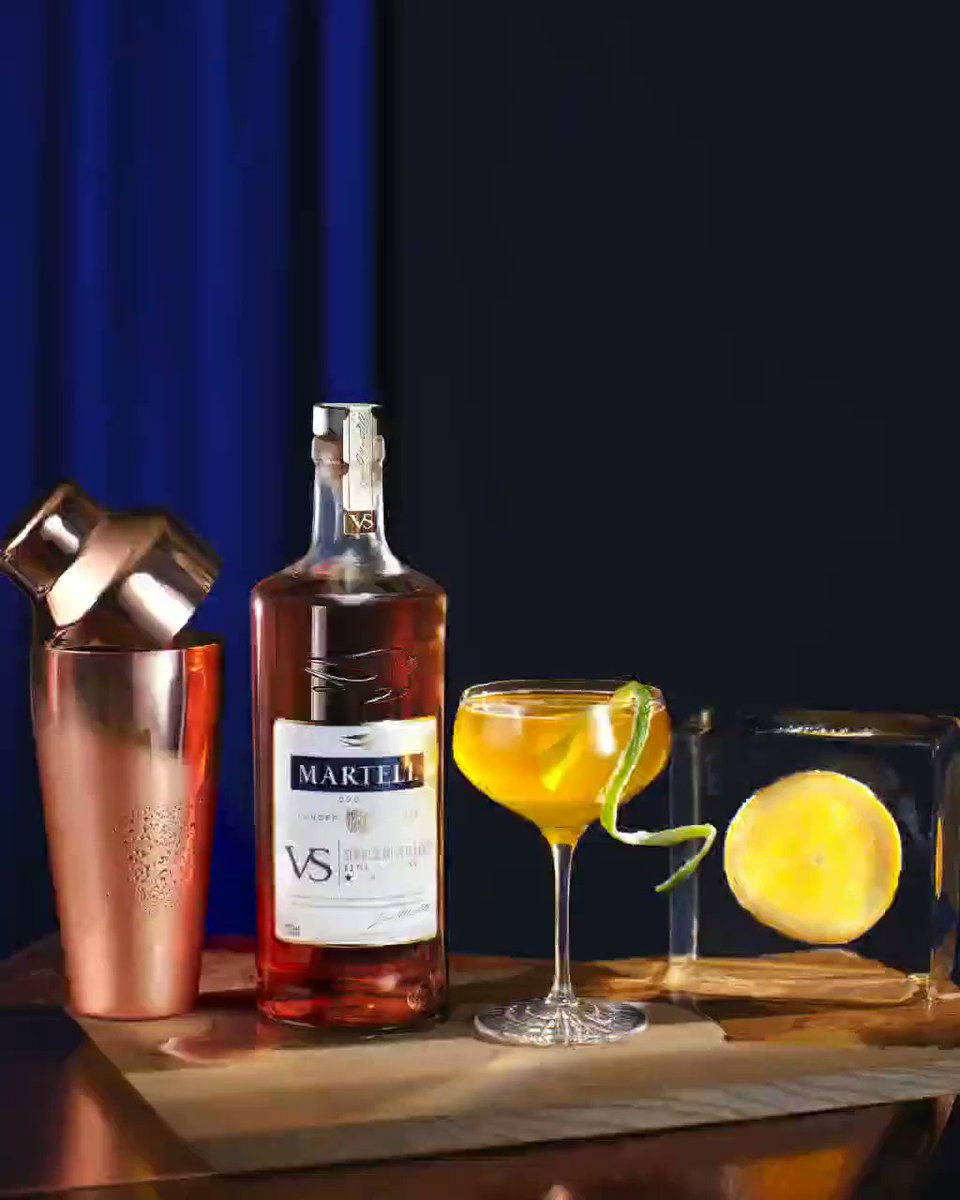 You can now take your time and perfect the Martell sidecar. With some lemon juice, a splash of triple sec and ice, you're all ready for new taste discoveries. #MartellVSSD https://t.co/75QyOrcGG3