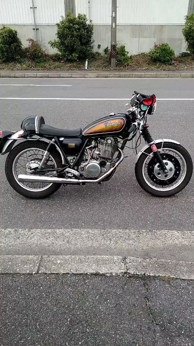 SR400 SR500 ブルックランズ ドカティ コンチマフラー