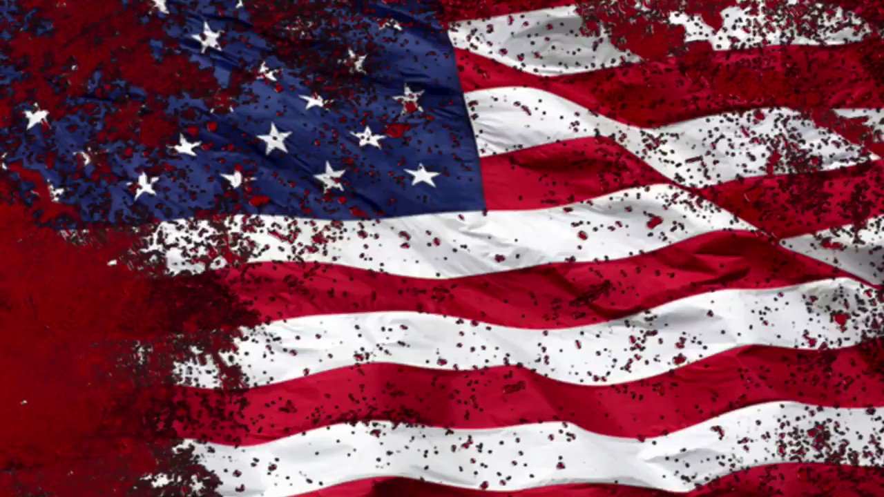 Кровавый флаг США