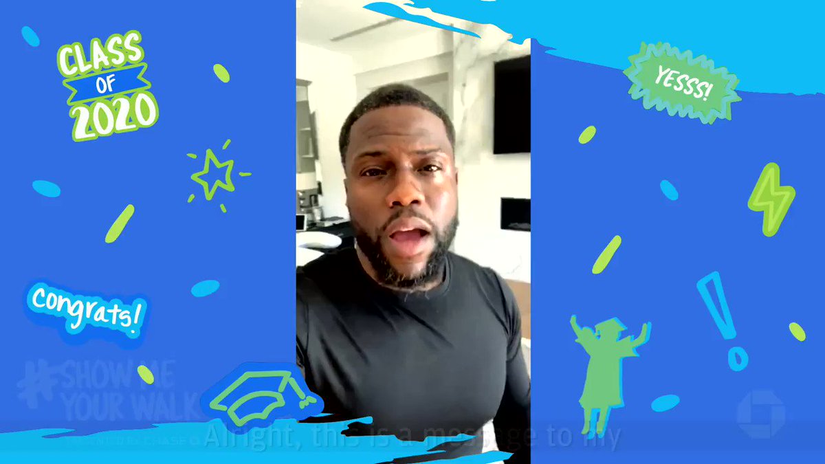 Join me, @KevinHart4real and @serenawilliams for a special live celebration on Saturday, May 2nd for all 2020 grads on @Chase Twitter and YouTube. Get ready for a virtual graduation walk like no other! Spread the word and tag a 2020 grad below. ππ½ππ½ππ½ #ShowMeYourWalk https://t.co/Bk9Js6dQIz