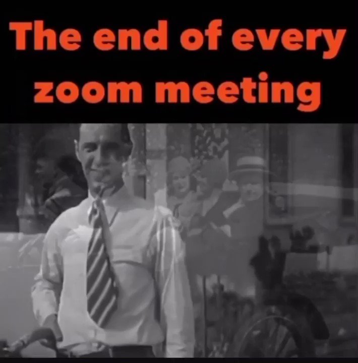 The End Of Every Zoom Meeting Youtube