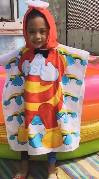 jollibee hooded towel