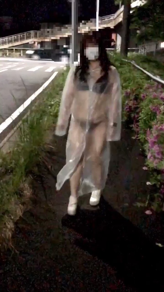 高校生 野外露出 レインコート露出 #露出散歩 #野外露出 #露出動画 #露出撮影 | Twitter Video Tools