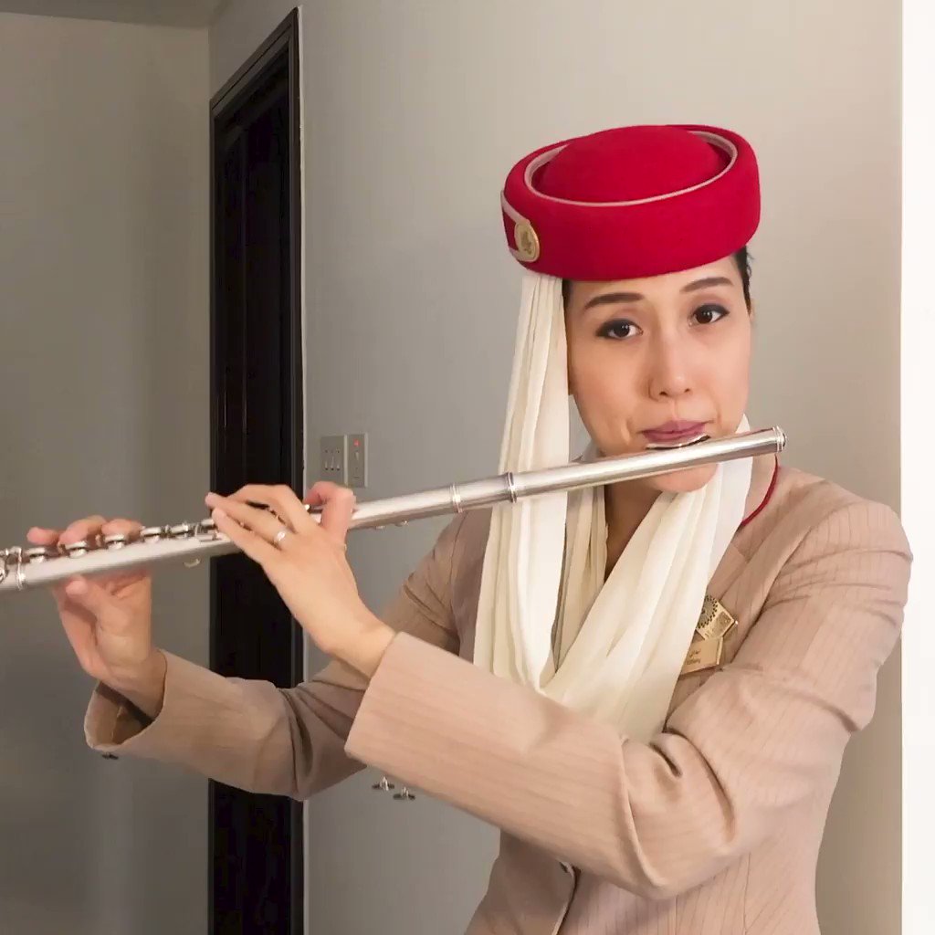 Until we meet again in the skies. A musical tribute from our cabin crew team to you. #EmiratesAtHome https://t.co/aODrmKKB5t