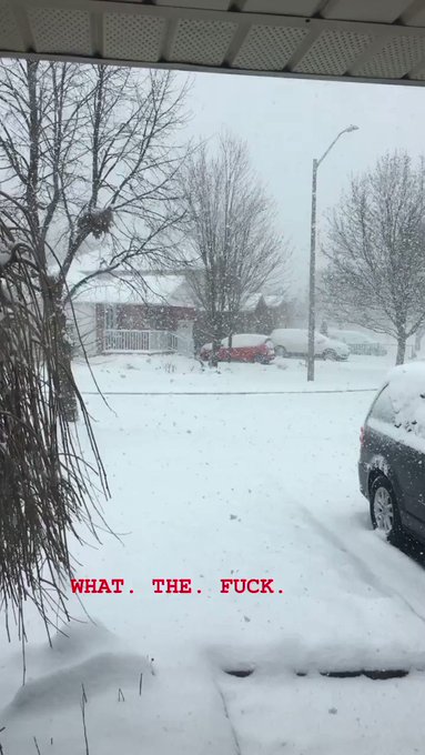 April showers bring may snow storms. Got it. #Barrie https://t.co/lyYzc3wi1V<a href="/tag/barrie"class="tags">#Barrie</a>