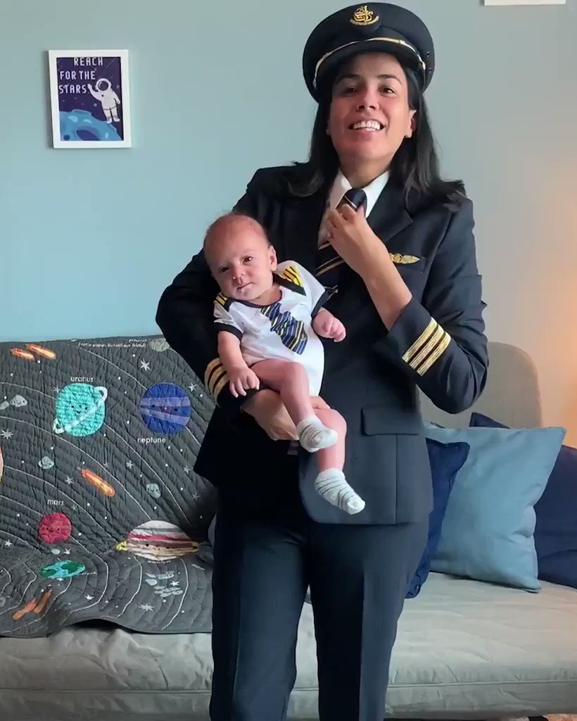 Happy Mother’s Day wishes from our flying moms to all mothers near and far. Your wings give us strength to fly high. #HappyMothersDay #EmiratesAirline https://t.co/FOgfz1HTFz