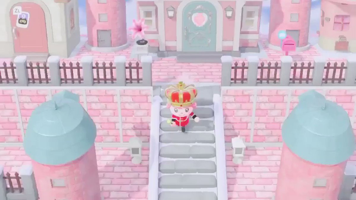 あつ森でピンクのお城と城下町作るの楽しすぎ どうぶつの森 Animalcrossing Acnh Nintendoswitch 話題の画像がわかるサイト