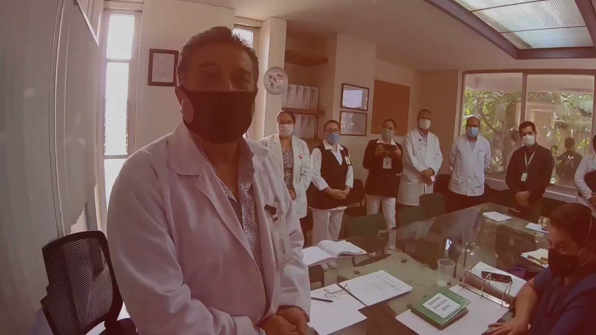 🙌🙌🙌 Gracias a todos por su apoyo y a los médicos por su entrega y dedicación.