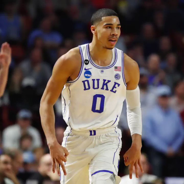 HBD to the young star ⭐. Jayson Tatum at Duke. 