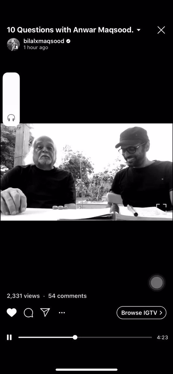 Ufff my heart 💔 😭 Anwar Maqsood on how much he misses Moin Akhtar. https://t.co/HilaLi9LvJ