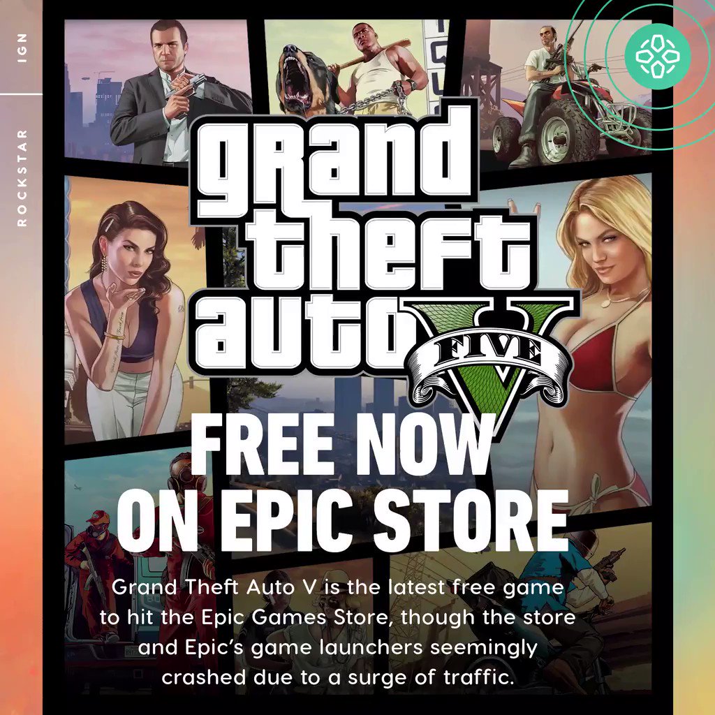 FREE Grand Theft Auto V (GTA V) on Epic Games Store confirmed 