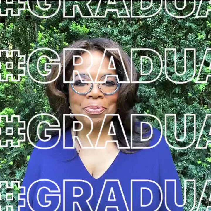 ✨@Oprah is here
💖with a very special message
🎓for the class of 2020
🤩that you don’t want to miss
https://t.co/xLljZq8zng
#Graduation2020 https://t.co/ViKguFKmiI