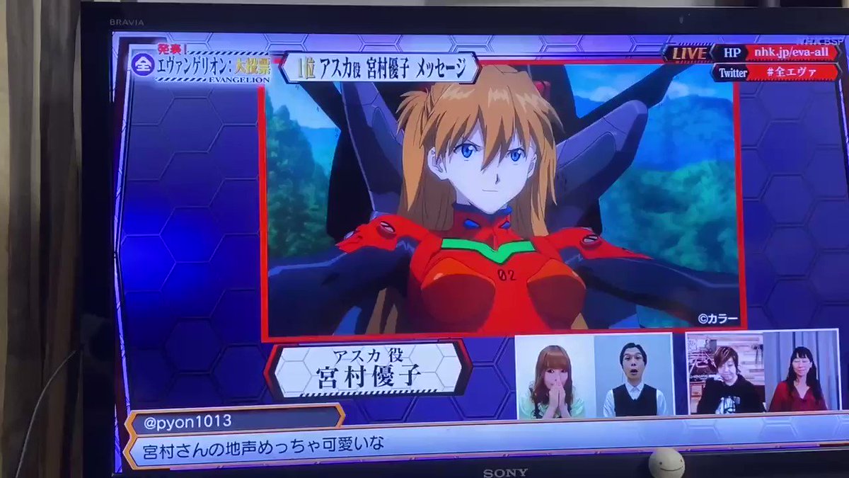 Nhk 全エヴァンゲリオン大投票 好きなキャラランキングの結果に時代の流れを感じるtl 全エヴァ 2ページ目 Togetter Nhk 全エヴァンゲリオン大投票 好きなキャラランキングの結果に時代の流れを感じるtl 全エヴァ 2ページ目 Togetter