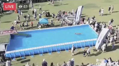 This guy was so ready!