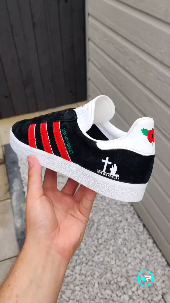 lest we forget adidas trainers