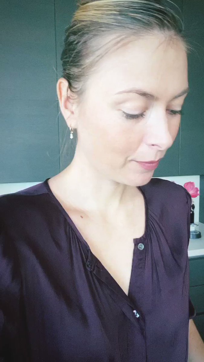Maria Sharapova @MariaSharapova
