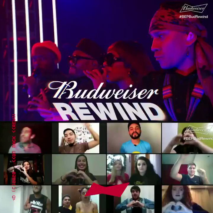 Décadas en la música y sus canciones nunca nos dieron tanta Energía. 🤯 Revive los mejores momentos de los @bep en el primer Budweiser Rewind. https://t.co/Kuq9olmCUf #BUDXREWIND #BEPBudRewind https://t.co/f8qJe9zoR1
