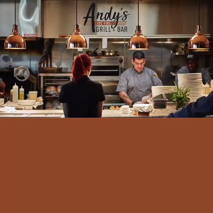 Andy's live fire clearance grill
