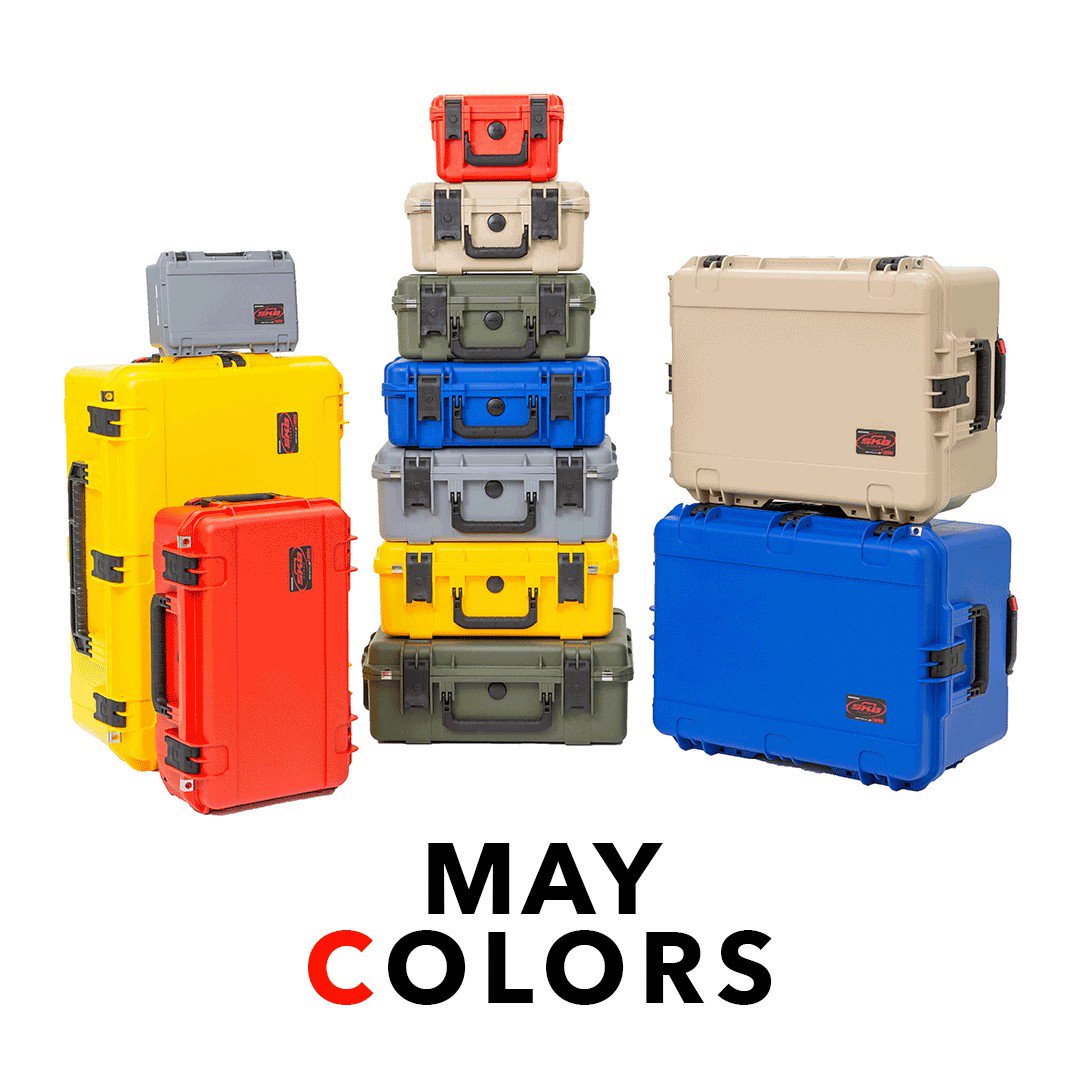 SKB Cases (@SKBCases) on Twitter photo 2020-05-21 19:49:16 Did you know SKB iSeries cases can be found in colors other than black? Contact your local dealer for more info on how to get your hands on one. #skbcases #cases #geargoals #outdoors #overlanding #techbox #gear Did you know SKB iSeries cases can be found in colors other than black? Contact your local dealer for more info on how to get your hands on one. #skbcases #cases #geargoals #outdoors #overlanding #techbox #gear