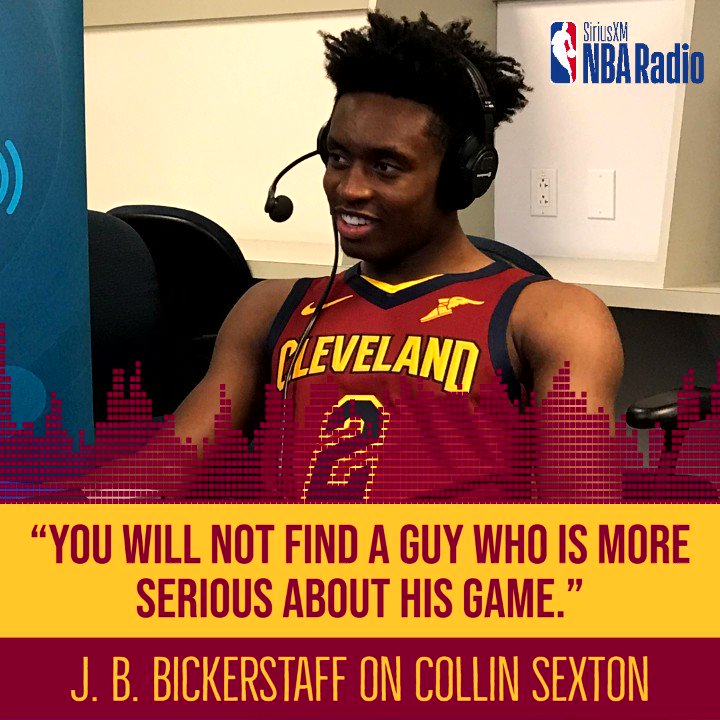 Cavs Head Coach J.B. Bickerstaff tells Justin Termine and Eddie Johnson the one thing everyone should know about Collin Sexton.
#BeTheFight https://t.co/Kvg9oJrmfJ
