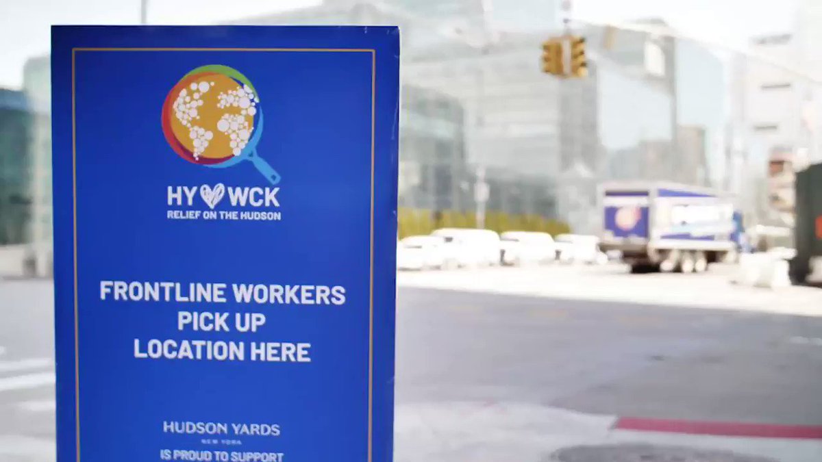 Hudson Yards NYC (@_HudsonYardsNYC) on Twitter photo 2020-05-22 16:37:33 Thanks to all the tireless volunteers and the incredible generosity of family, friends, individuals, and neighbors like @WellsFargo, the @WCKitchen 55 Hudson Yards outpost has served 85K meals AND raised $1.6M+ for HY❤️WCK: Relief on the Hudson! Together, we are #NewYorkStrong! Thanks to all the tireless volunteers and the incredible generosity of family, friends, individuals, and neighbors like @WellsFargo, the @WCKitchen 55 Hudson Yards outpost has served 85K meals AND raised $1.6M+ for HY❤️WCK: Relief on the Hudson! Together, we are #NewYorkStrong!
