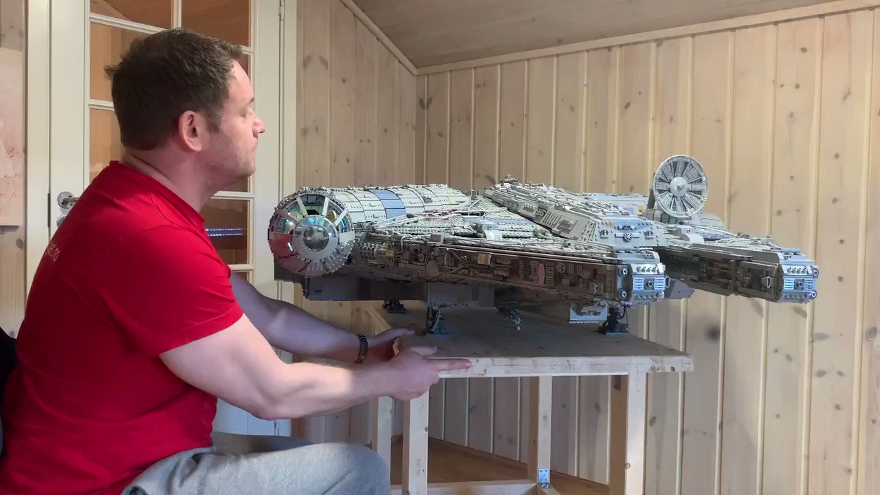 Lego millennium falcon 55000 pieces new arrivals