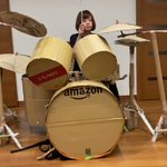 これは驚き＋力作⁉段ボールで作られたドラムが本格的すぎる‼