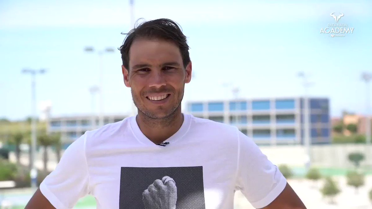 The video 🎥 we were all waiting for‼️ 😍
@rafaelnadal is back to the courts of the #RafaNadalAcademyByMovistar! VAMOS‼️ https://t.co/Mg7Xibwy07