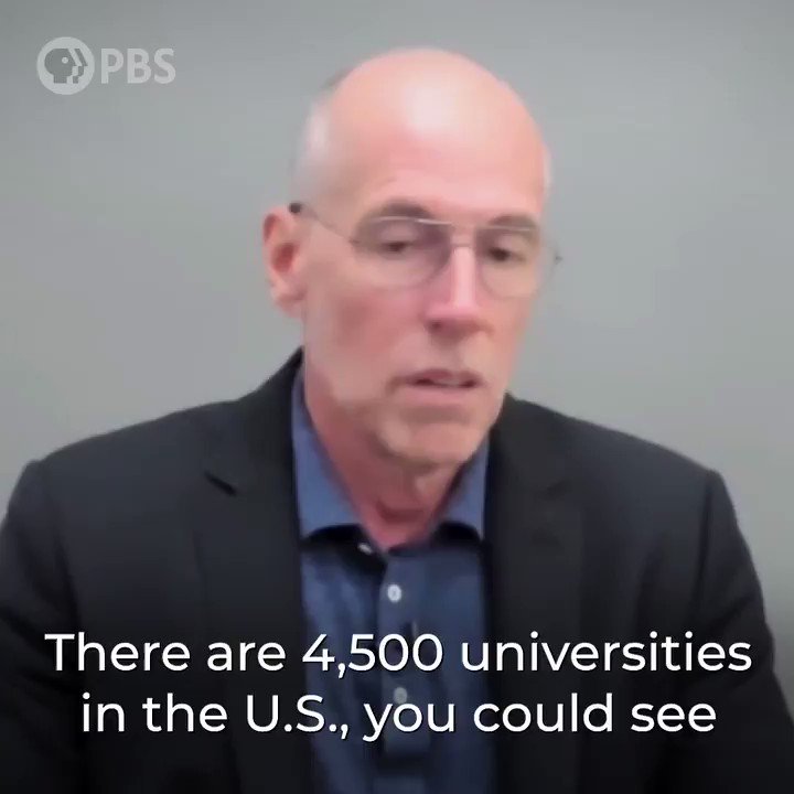 NYU Stern School of Business professor Scott Galloway explains how the COVID-19 pandemic could disrupt higher education in the United States. @hari @profgalloway @NYUStern https://t.co/8gu0fzEIBA