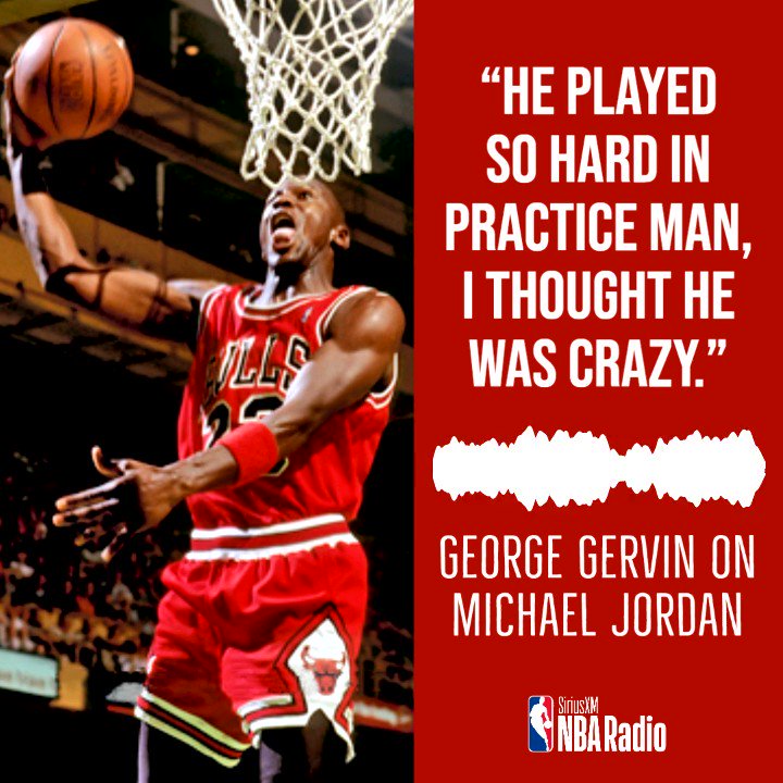 ๐ @Hoophall SF George Gervin shares with @TermineRadio & @Jumpshot8 his memories of his season with Michael Jordan and the #Bulls. https://t.co/ZrO5NpRIEs