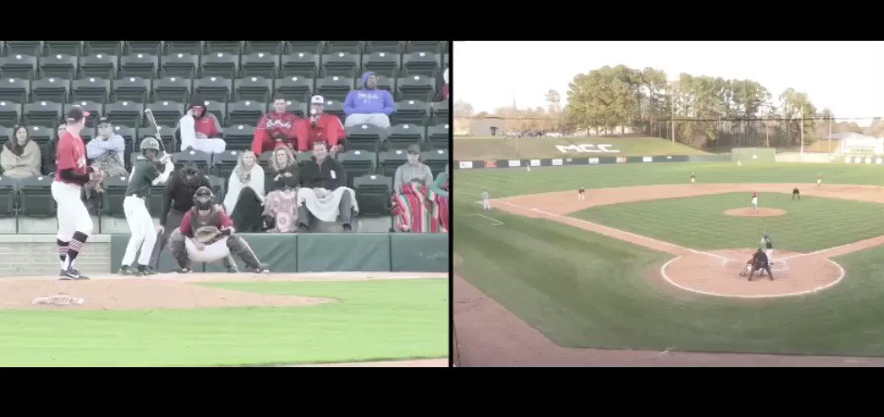 👀 Here are some @ManArrington1 and @bridley_thomas swings from a few @MCCEaglesBSB games this year. 💣 😍
#WIDEOPEN 🦅 https://t.co/MLXF0RcRU3