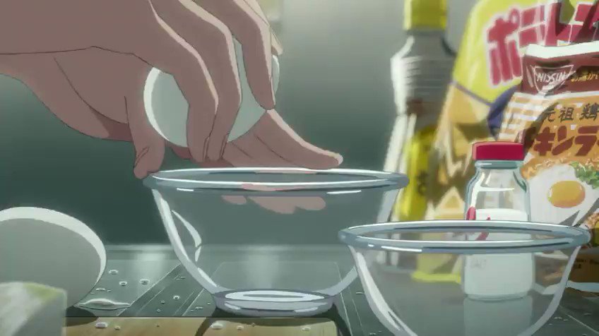 天気の子の料理のクオリティは見ているだけでお腹が空いてくるほど