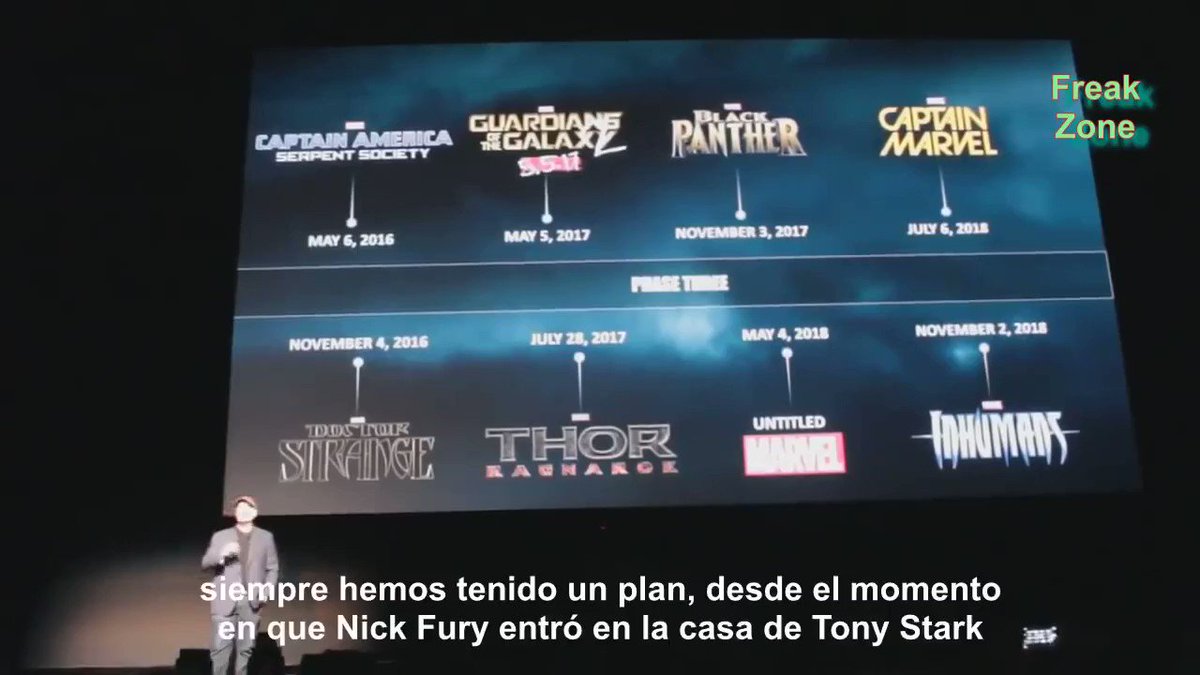 El Séptimo Mundo Marvelita (@MundoSeptimo) on Twitter photo 2020-05-29 22:19:04 LO MEJOR QUE VAS A VER EN MUCHO TIEMPO Kevin Feige anunciaba en vivo con un video inédito que iba a haber una tercera película de los Avengers. La gente pierde totalmente la cabeza. Veanlo hasta el final porque es una LOCURA 🔥 LO MEJOR QUE VAS A VER EN MUCHO TIEMPO Kevin Feige anunciaba en vivo con un video inédito que iba a haber una tercera película de los Avengers. La gente pierde totalmente la cabeza. Veanlo hasta el final porque es una LOCURA 🔥