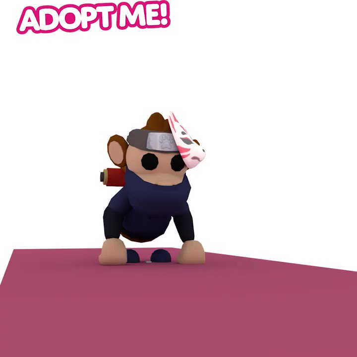 Adopt Me On Twitter Let Me Show You The Path Of The Ninja - roblox adopt me neon ninja monkey