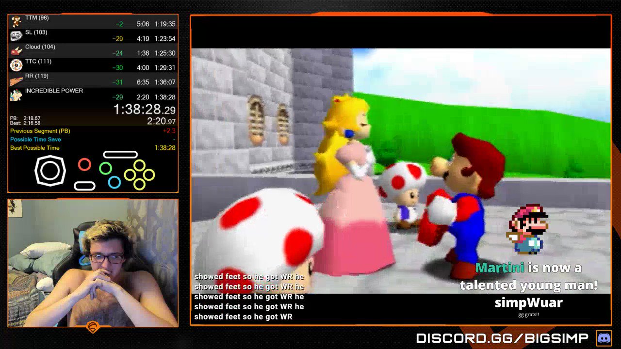 Japanese man breaks own world record for Super Mario 64