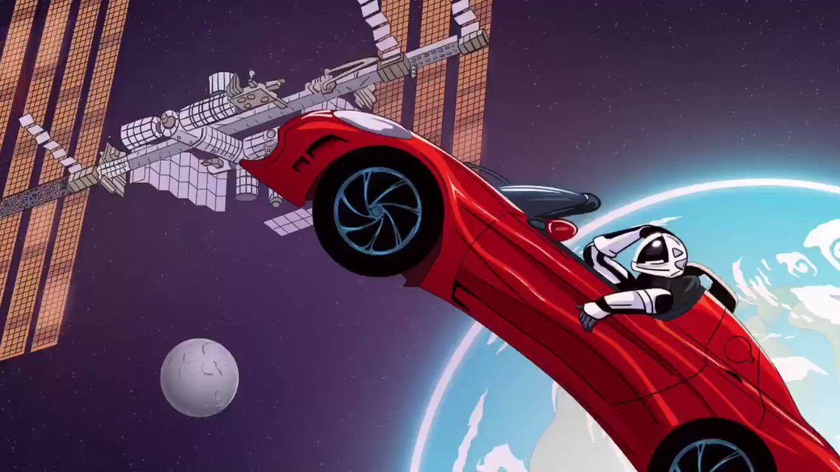 Starman (@RealLifeStarman) on Twitter photo 2020-05-31 22:41:24 Starman docking with the International Space Station #LaunchAmerica Starman docking with the International Space Station #LaunchAmerica