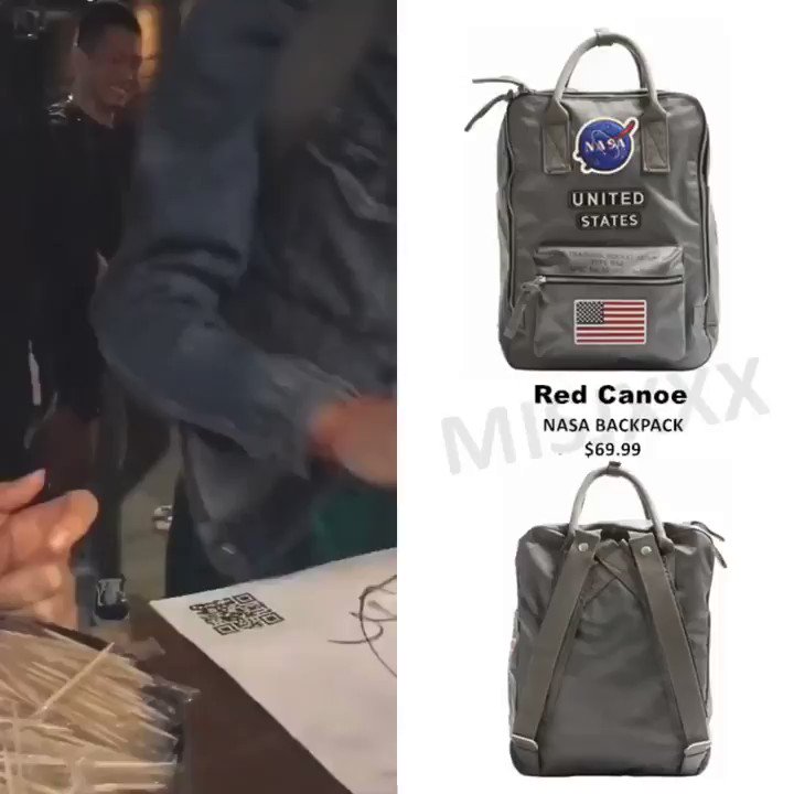 Nasa backpack red hot sale canoe
