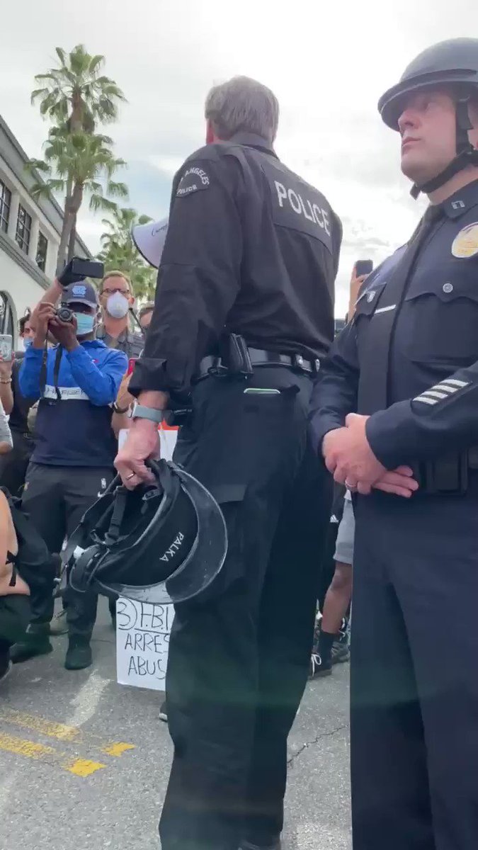 “I know the LAPD is the most murderous police dept in the country BUTTTTT here is a worthless symbolic gesture and ZERO accountability for the continued murder and oppression of Black people. Hope you enjoy it!”