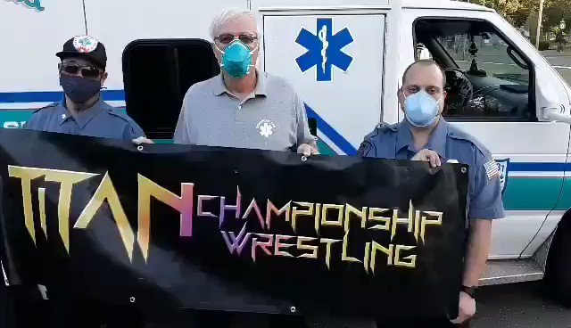 2 SPOTS REMAINING
PayPal $60 to https://t.co/TpY430lMSZ to get your space. Here's a special message from the Ocean Gate Volunteer EMS as they are presenting TCW Presents Drive In Brawl. 100% of the proceeds benefit them so let's sell this out tonight. #WWERaw #WWE #AEWDoN https://t.co/0KjvJulvJf