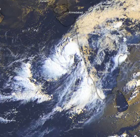 Image for the Tweet beginning: This Tropical Depression, soon to