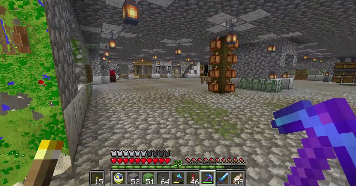 マイクラ大好きおじさん さすが鉄壁のガードマン マインクラフト おうちでマイクラ