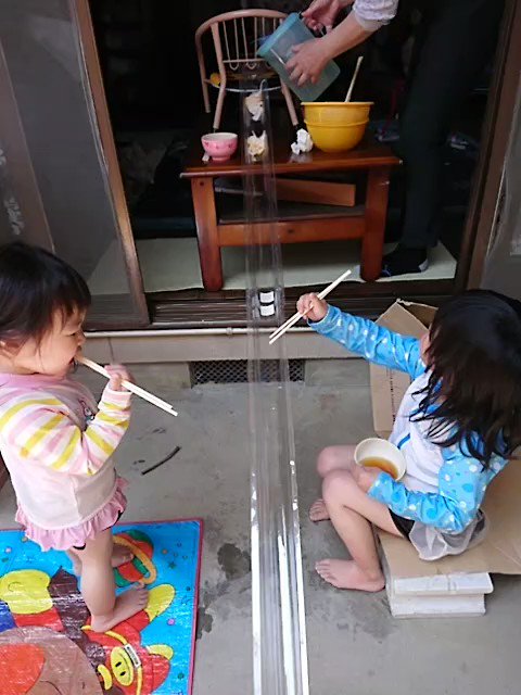 手作り流しそうめん Twitter Search Twitter
